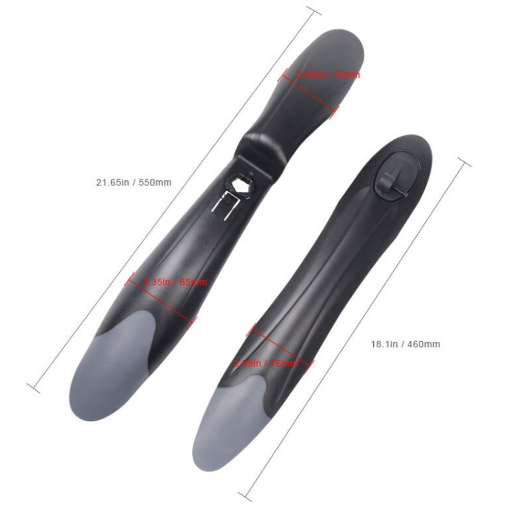 Крила велосипедні Feel Fit чорний Бровари - фото 4