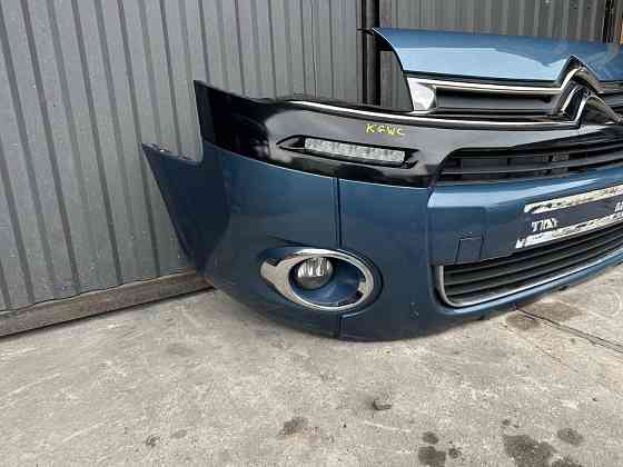 Бампер передній в зборі Citroen Berlingo 2012-2015 (9682966577) пас. Ковель