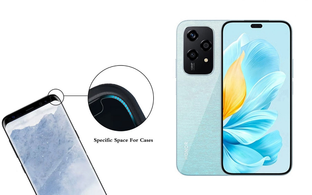 Защитное стекло HyperGlass Pro для Honor 200 Lite – максимальная чувствительность и защита Киев - изображение 3