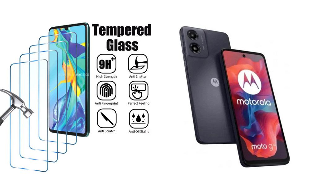 Захисне скло ArmorGlass для Motorola Moto G04s – стійке до подряпин та ударів Київ - фото 1