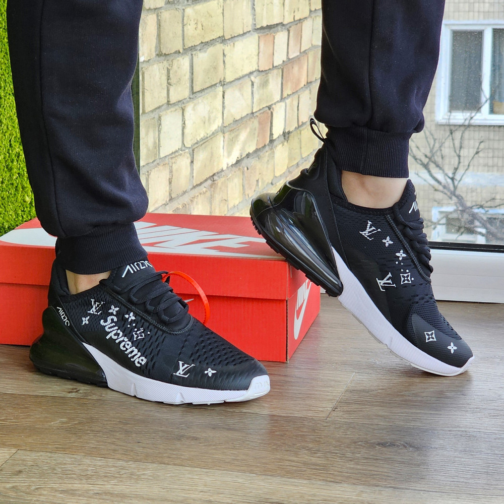 Кросівки Nike 270 Чоловічі Чорні Найк з Амортизацією Тканинні Літні Сіточка (розміри: 41,42,43,44,45) — 001 Дніпро - фото 10