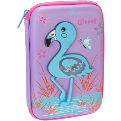 Пенал Cool For School LED 1 отделение с органайзером фиолетовый (QT-5758-Purple) Винница - изображение 2