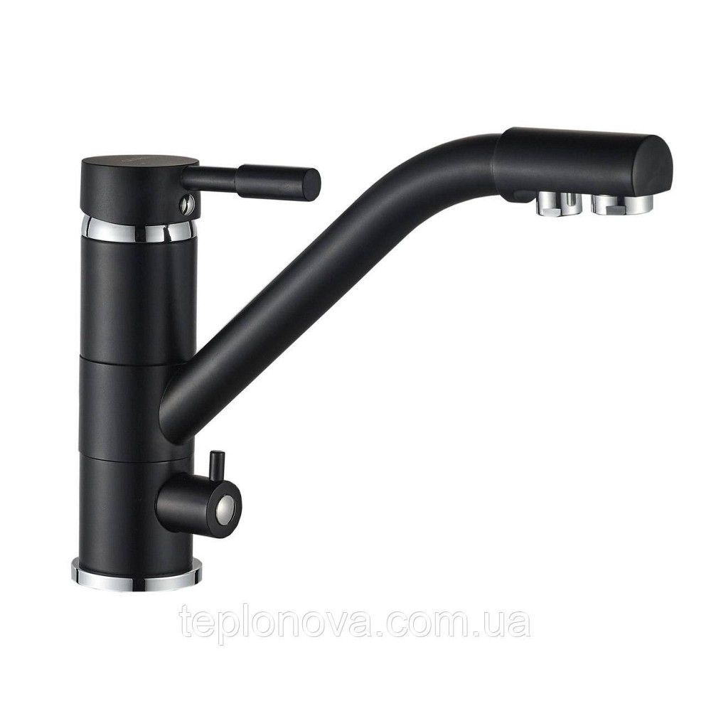 Смеситель для кухни под осмос Globus Lux LAZER GLLR-0555-10-BB Черновцы - изображение 1