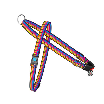 Шлей для собак WAUDOG Nylon с QR-паспортом "Линия 1" S (5469) Винница - изображение 1