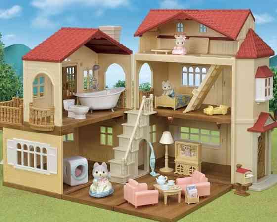 Будинок red roof  світло сільвашки sylvanian families calico critters. Харків
