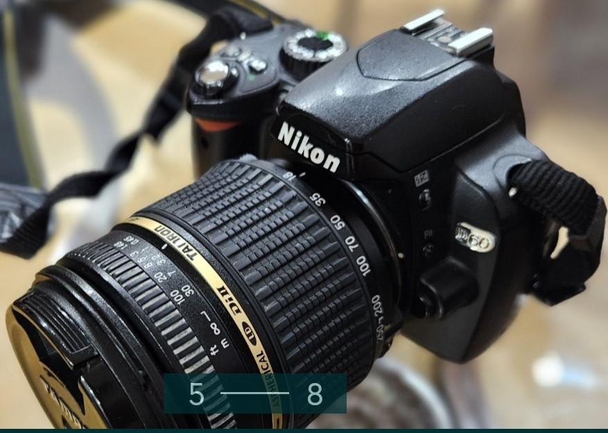 Крутий фотоапарат Nikon D60 з обєктивом Tamron 18/200. Киев - изображение 4