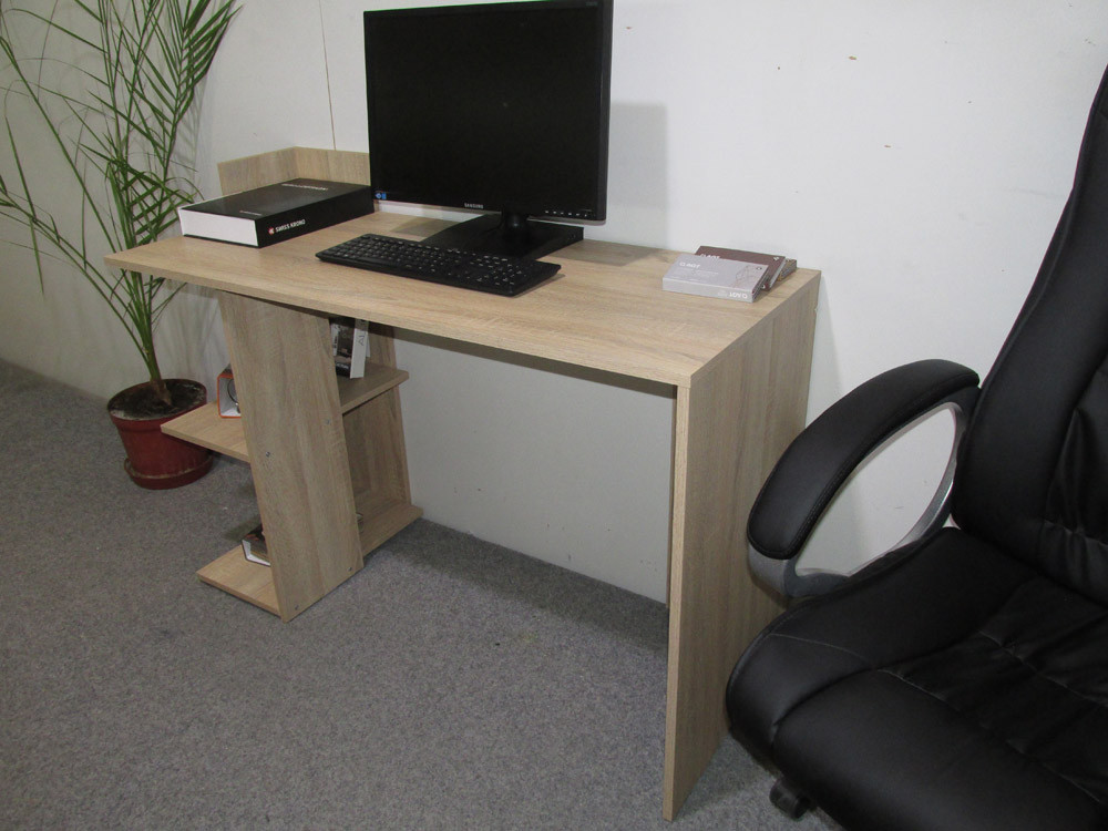 Cтіл комп'ютерний з 2 полицями М-ЗОН Джеко 1200/12 Антрацит (MZN-031021) Львів - фото 7