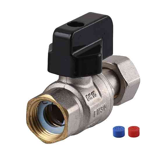 Кран шаровый для котла 1/2″ ARCO 150853 прямой с накидной гайкой (000026816) Киев
