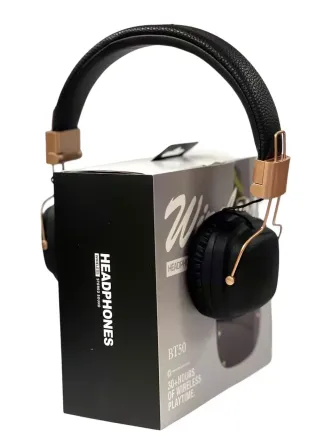 Навушники накладні Bluetooth BT50, з високоякісним звуком, бездротове підключення, до 20 годин робот Київ