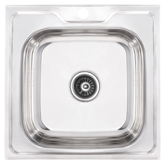 Кухонна мийка Zerix Z5050-06-160P Polish (ZS0580) — міцна та стильна Харків