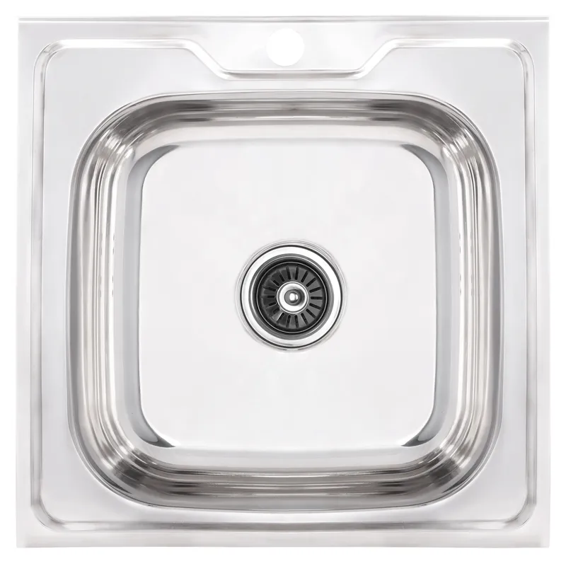 Кухонна мийка Zerix Z5050-06-160P Polish (ZS0580) — міцна та стильна Харків - фото 1