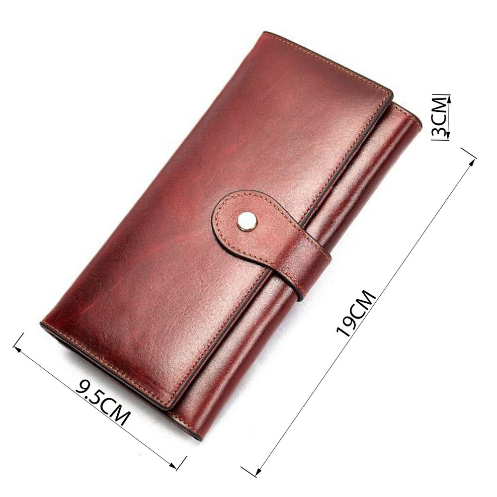 Кошелек женский Vintage 14916 Бордовый Киев - изображение 7