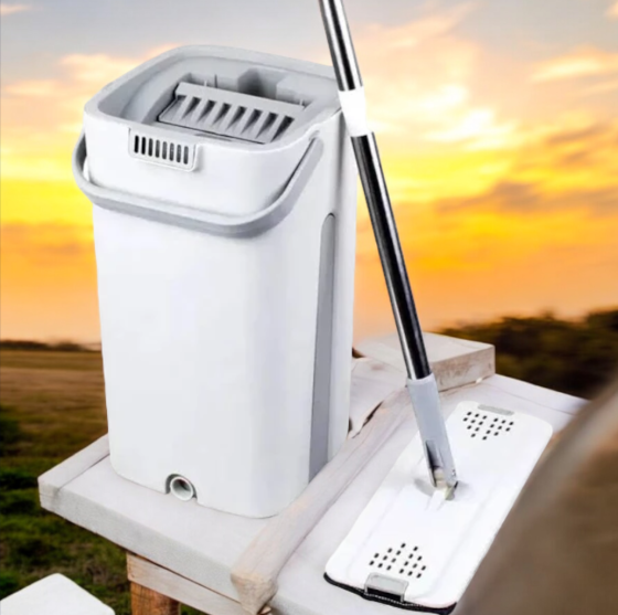 Швабра з відром та насадками для прибирання Scratch Cleaning Mop G3 Big Одеса