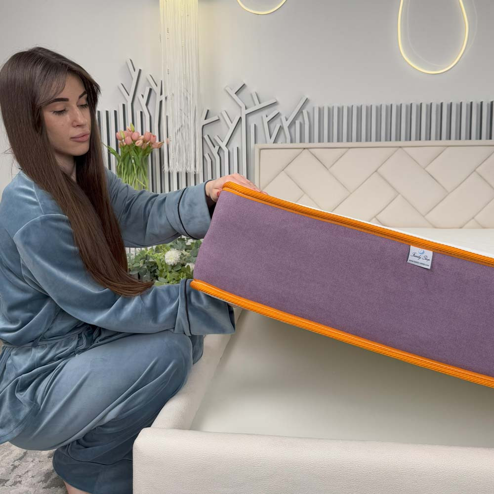 Ортопедичний матрац TM Family Saffron/Сефрон коекція Flowers 90х190 Харків - фото 5