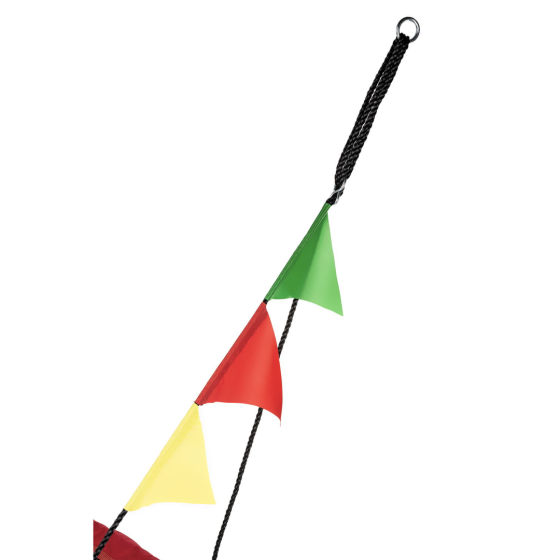 Садова гойдалка - гніздо Outtec XXL з прапорцями мультиколор Київ