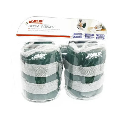 Утяжелитель LiveUp Wrist/Ankle Weights LS3011-2 2 шт по 2 кг зелений (6951376126358) Винница - изображение 2
