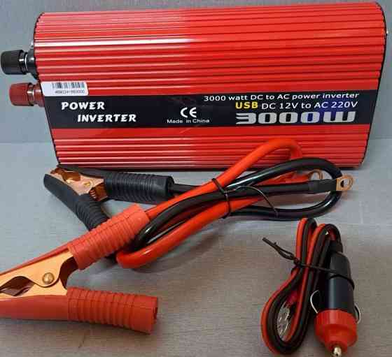 Перетворювач 3000W Інвертор 12V на 220 V Київ