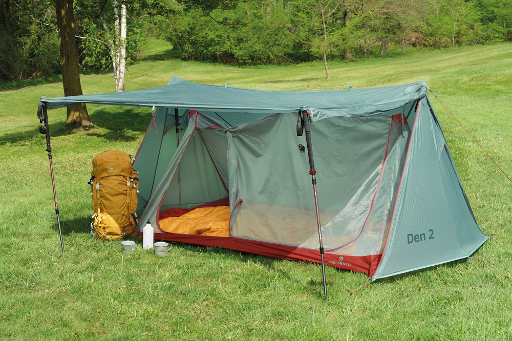 Палатка двухместная Ferrino Den 2 Blue (91218QOB) Киев - изображение 7