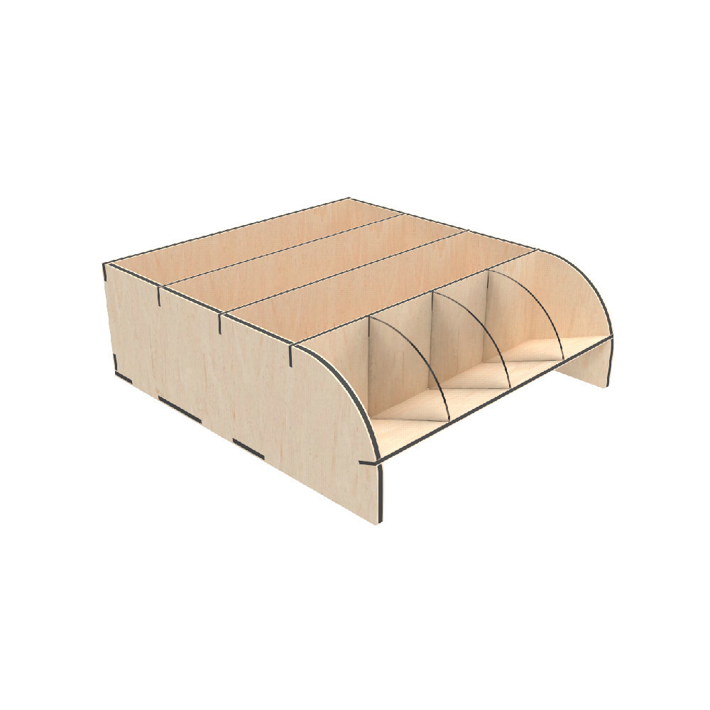 Скринька для грошей EKOSTAR 243х220х80 3 комірки Київ - фото 2