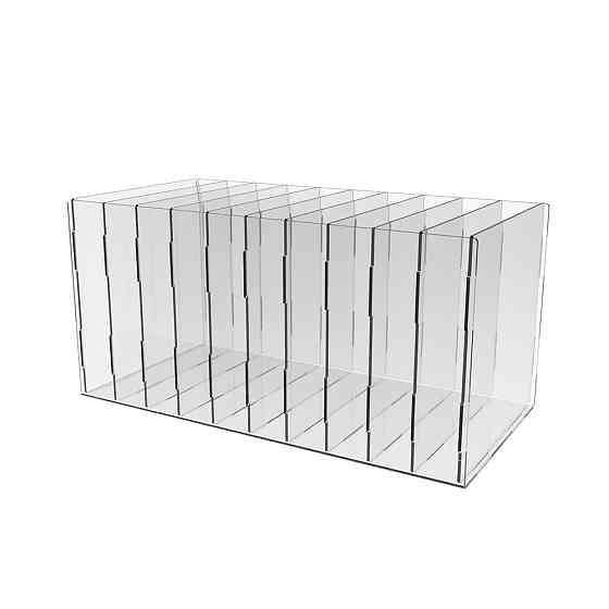 Коробка акрилова EKOSTAR 200х100х100 10 комірок Київ