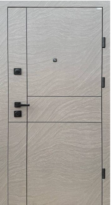 Двери входные Бастион Стайл МАКС Элегант 3 Дюна солано / Бетон снежный 960х2050 мм Киев - изображение 1