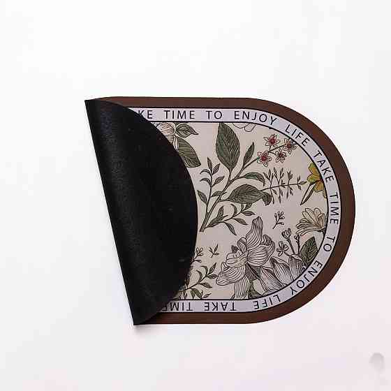 Коврик диатомитовый Floral Oval 38*58 см универсальный овальный HP-42-50 Киев