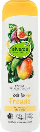 Alverde NATURKOSMETIK Family Duschgel Mango Feige Семейный гель для душа с манго и инжиром 300 ml Киев - изображение 1