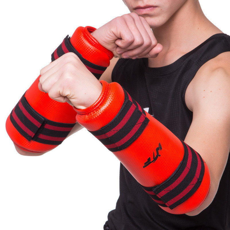 Захист гомілки та передпліччя для тхеквондо WTF BO-4382 розмір S-XL кольору в асортименті Захист для бойових мистецтв Київ - фото 8