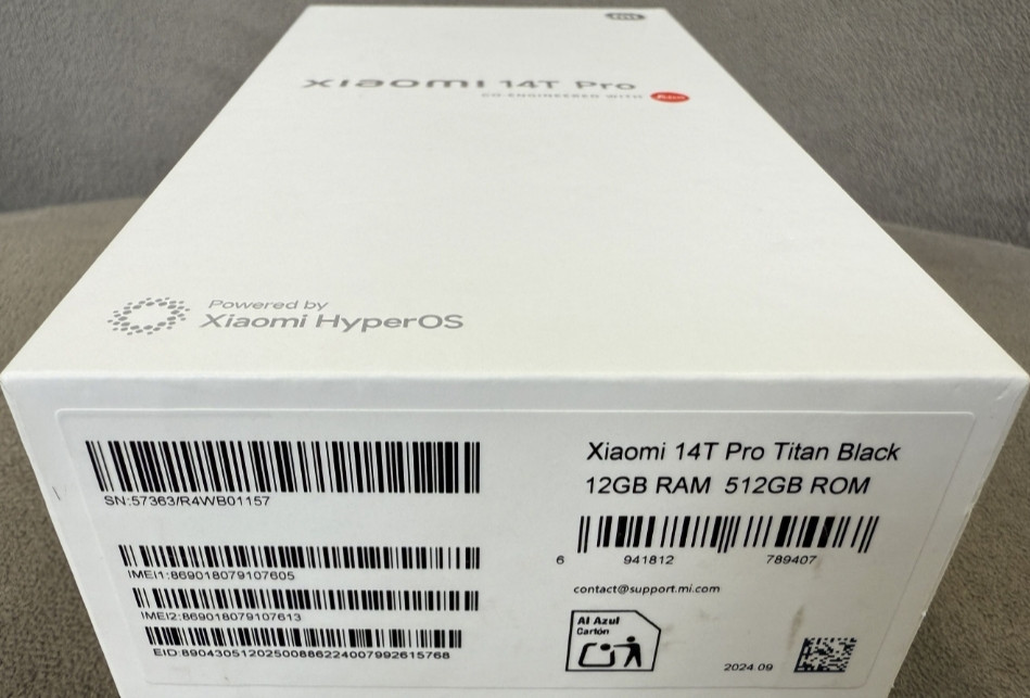 Смартфон Xiaomi 14T Pro 12/512GB Titan
Black ( Глобальна Версія) Київ - фото 2