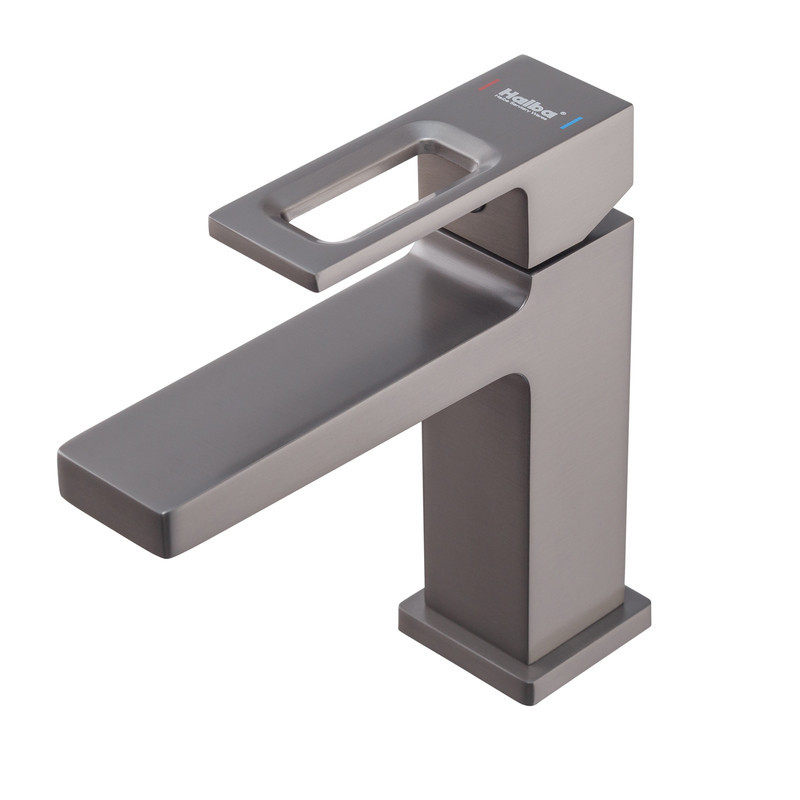 Змішувач для умивальника Haiba Kant 001 Graphite колір графіт HB9664 Харків - фото 4