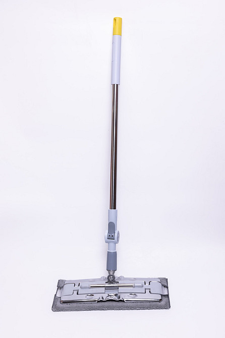 Швабра для підлоги з телескопічною ручкою та насадкою, підходить для плитки, ламінату, лінолеуму, прибирання дому HP-35015-50 Київ - фото 1