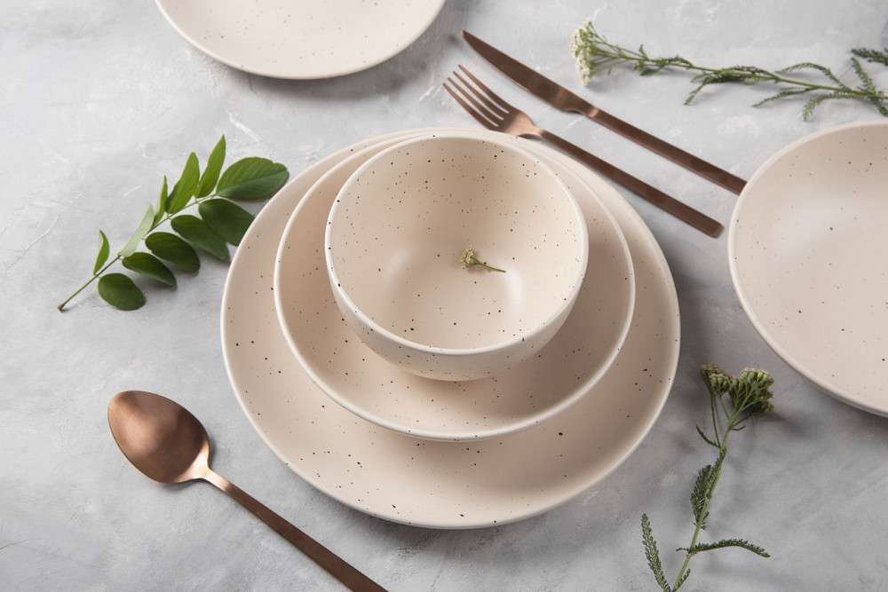 Тарілка супова Limited Edition Sandy Cream (6871439) Київ - фото 2