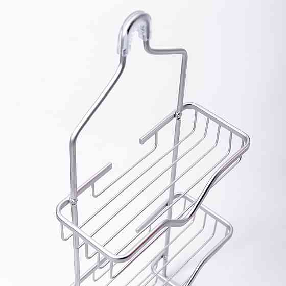 Yiwu Полиця для ванної на 3 яруси 25×12×65 (см) залізна Хром HP-46-2 Коломыя