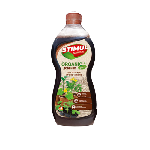 Добриво для розсади овочів та квітів органічне 310мл Квітофор Stimul natural Житомир