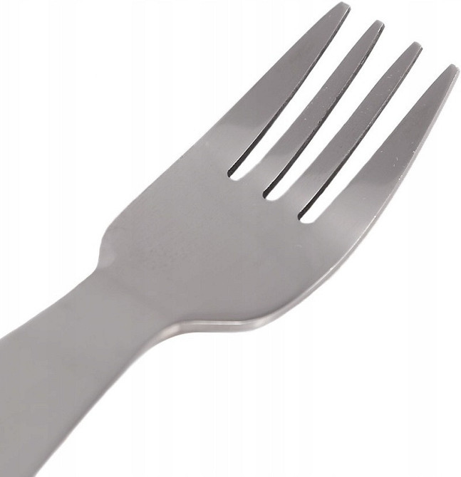 Туристичний Набір Столових приладів 3 предмети з чохлом Mil-Tec від Sturm (14624000) Нержавіюча сталь Нововолинськ - фото 7