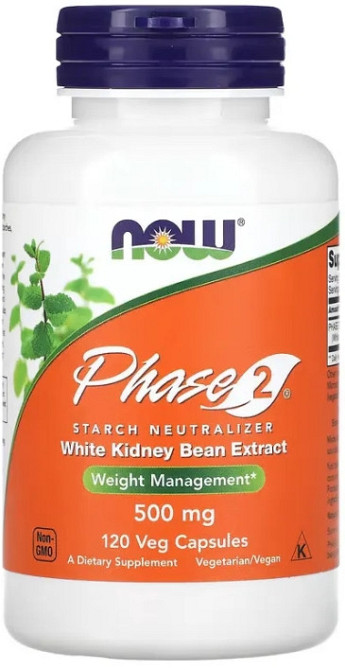 Белая Фасоль Фаза 2 Now Foods Phase-2 500 mg 120 vcaps Киев - изображение 1