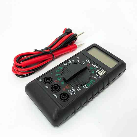 Електронний тестер мультиметр DT-182, Якісний мультиметр Відмінний Мультиметри портативні DU-62 Івано-Франківськ