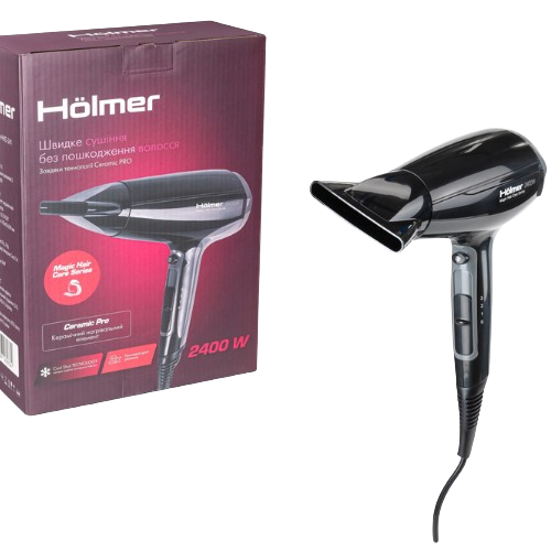 Фен для волосся 2400W HHD-241 Holmer Житомир - изображение 4