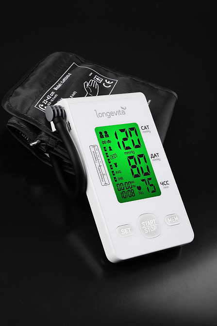 Автоматический тонометр Longevita DBP-6179 (6900284) Киев - изображение 10
