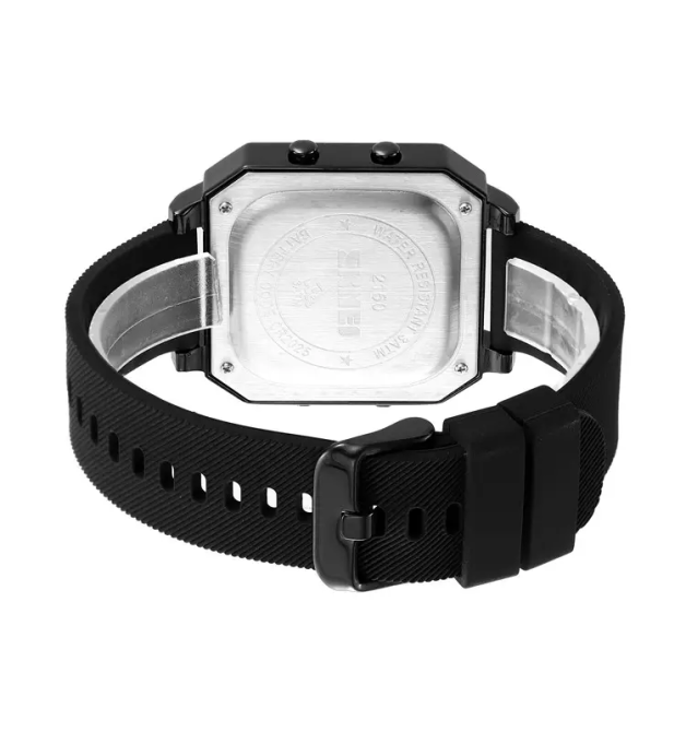 Часы мужские спортивные наручные Skmei 2150 Серебристый Киев - изображение 7