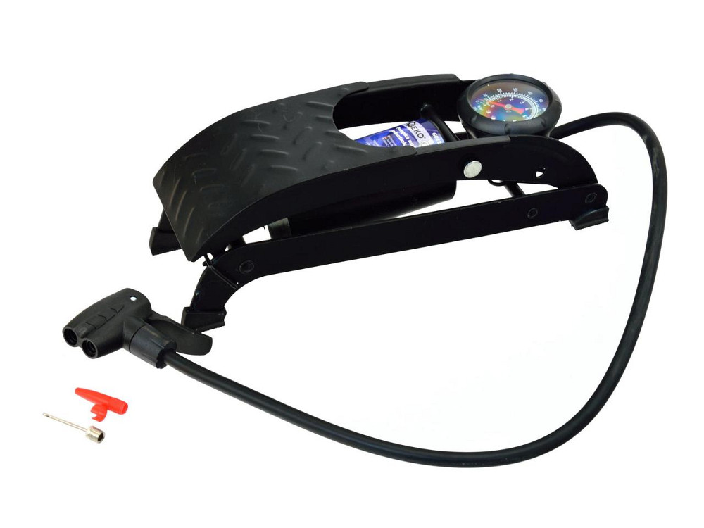 ПневмоНасос ножний однопоршневий з манометром "GEKO" Киев - изображение 1