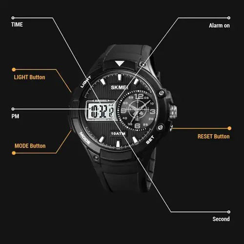 Чоловічий наручний годинник хлопцю, Годинник кварцовий чоловічий наручний CW-32 Львів - фото 12