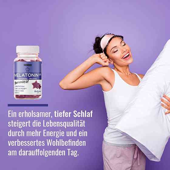 Melatonin XR 60gummies (Blackberry) Луцьк