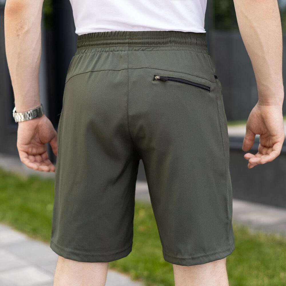 Чоловічі шорти прямого крою хакі Pobedov Vil'nyy Київ - фото 7