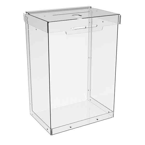 Ящик EKOSTAR для сбора денег 160x230x110 мм. Объем 4 литра. Киев