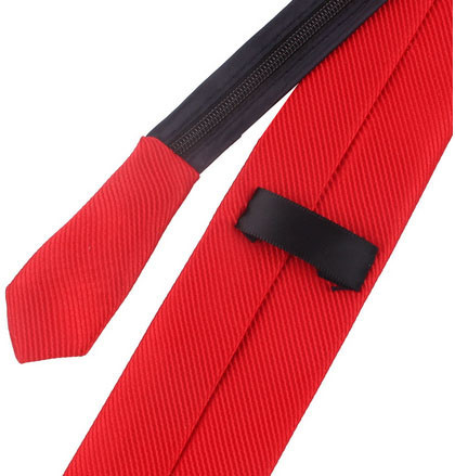 Краватка чоловіча довга червона Київ - фото 6