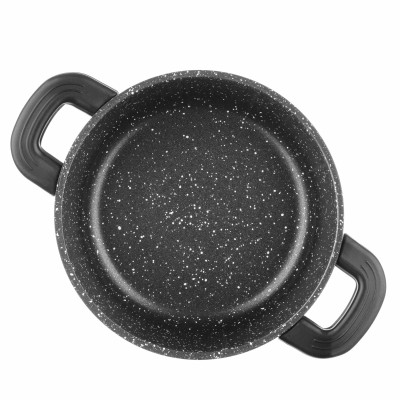 Кастрюля Ardesto Gemini Anzio, 1.2л, алюміній, чорний (AR2412GE) Винница - изображение 11