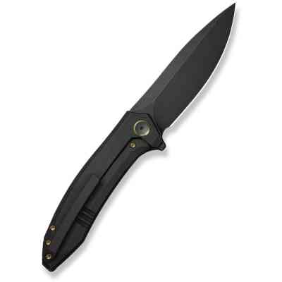 Нож Weknife Acuminal, Black Titanium, Darkwash (WE23070-1) Винница