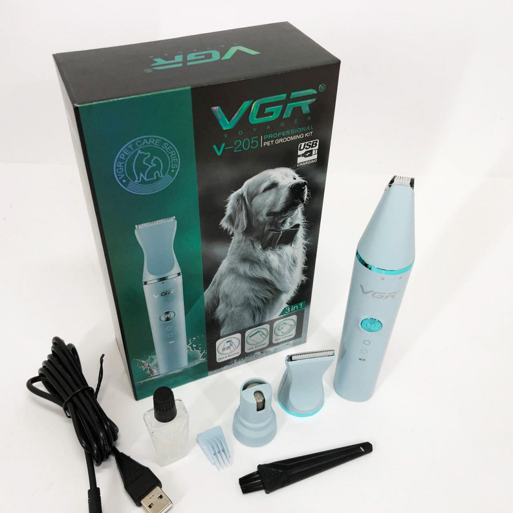 Машинка для стрижки тварин собак і кішок, Набір машинки для стрижки для собак Машинка тример кішок BZ-68 Львів - фото 15