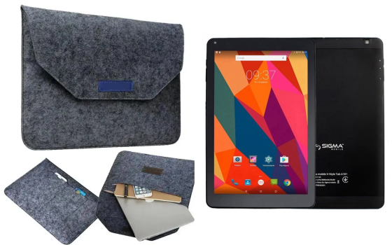 Сумка Wool із войлока для планшета Sigma Mobile Tab A1015, Tab A1020 Київ